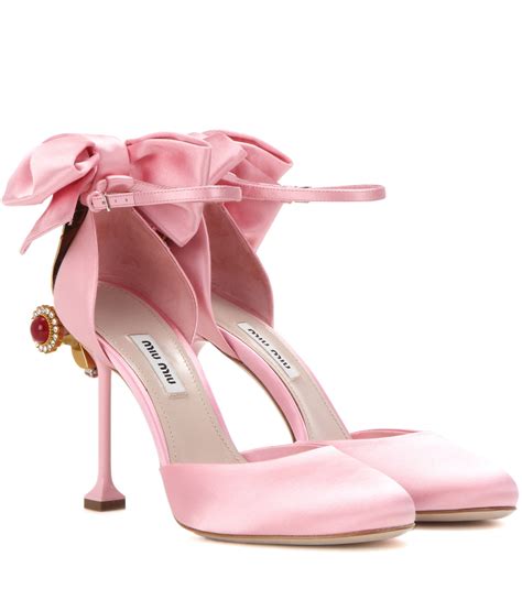 miu miu pink pumps